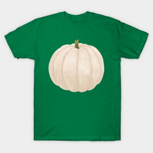 White Pumpkin ~ Watercolor painting T-Shirt